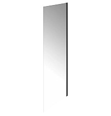 Душевая стенка Kerama Marazzi Cristallo 100 CT.100.FP.BLK.M профиль Черный матовый стекло прозрачное