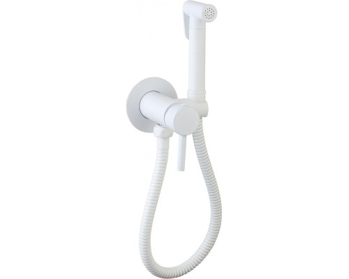 Гигиенический душ со смесителем CeramaLux KRS/005 Белый матовый