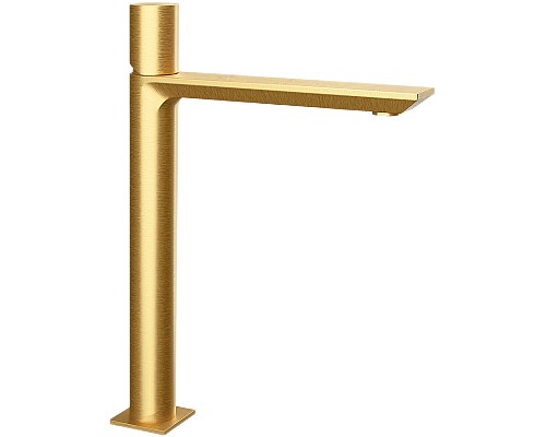 Смеситель для раковины Remer Edge EG512LXLBG Золото брашированное