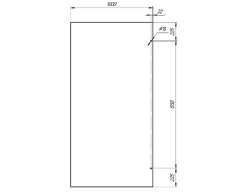 Душевая перегородка Radomir Walk-in G1 100 1-10-0-0-0-1891 профиль Хром стекло матовое