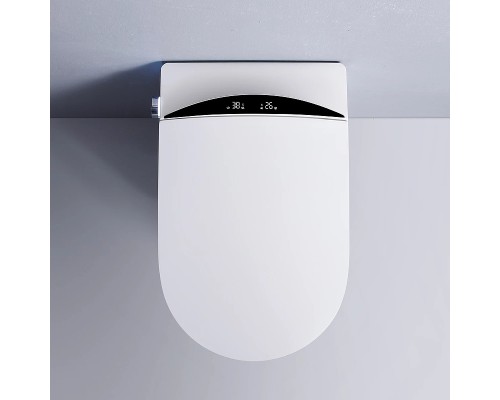 Комплект унитаза биде с инсталляцией Timo TE-751 с сиденьем Микролифт и клавишей смыва Хром