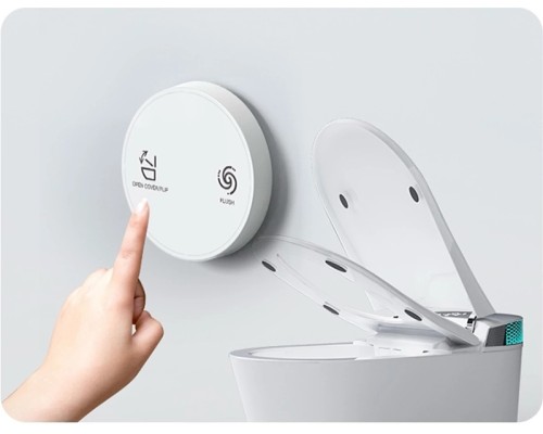 Комплект унитаза биде с инсталляцией Timo TE-751 с сиденьем Микролифт и клавишей смыва Хром