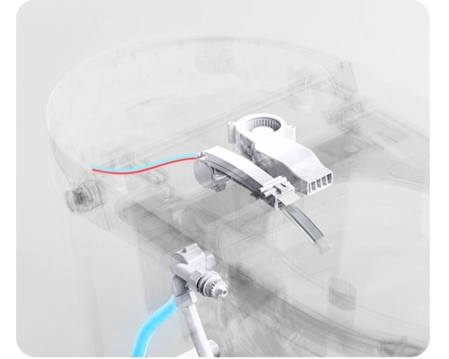 Комплект унитаза биде с инсталляцией Timo TE-751 с сиденьем Микролифт и клавишей смыва Хром