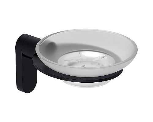 Мыльница Raglo R300.02.06 Черная матовая