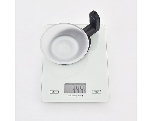 Мыльница Raglo R300.02.06 Черная матовая