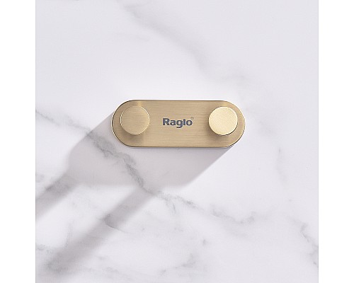 Вешалка для полотенец Raglo R300.052.03 Золото матовое