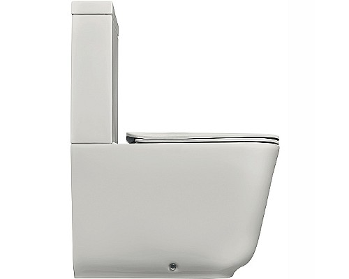 Унитаз компакт Kerasan Tribeca 511730 Белый матовый без бачка и сиденья