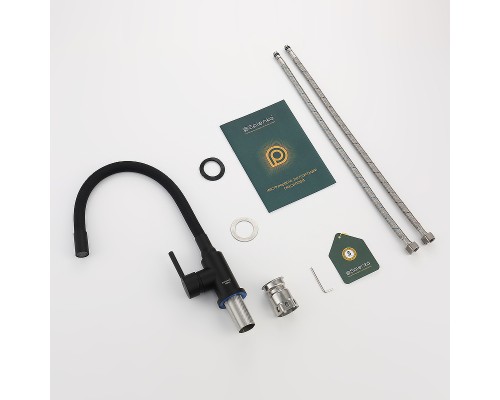 Смеситель для кухни Splenka S201.4406.06 Черный матовый