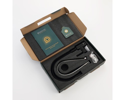 Смеситель для кухни Splenka S201.4406.06 Черный матовый