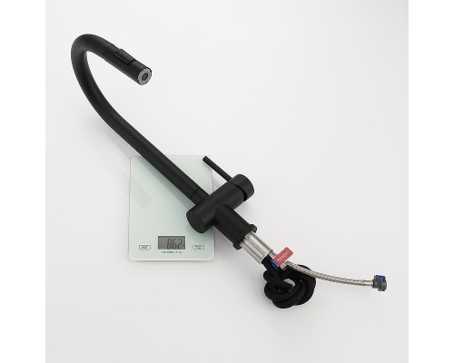 Смеситель для кухни Splenka S204.49.06 Черный матовый