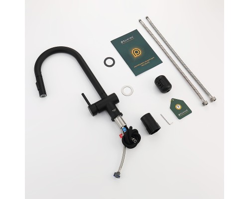 Смеситель для кухни Splenka S204.49.06 Черный матовый