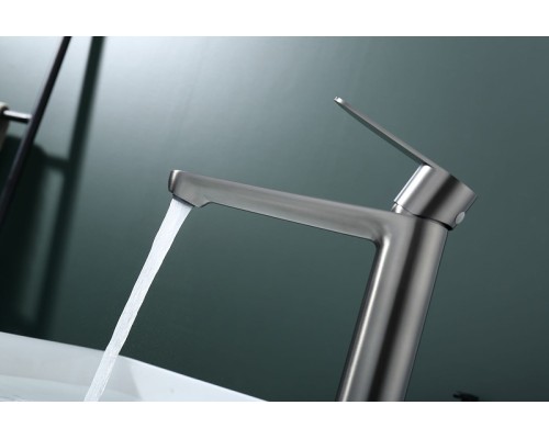 Смеситель для раковины Splenka S222.15.09 Графит матовый