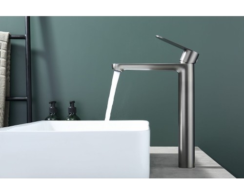 Смеситель для раковины Splenka S222.15.09 Графит матовый