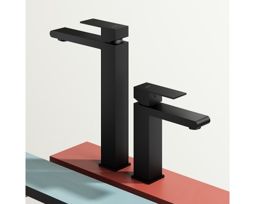 Смеситель для раковины Splenka S224.15.06 Черный матовый