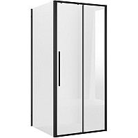 Душевой уголок Niagara Nova 90х80 NG-84-9AB-A80B-34 профиль Черный матовый стекло прозрачное