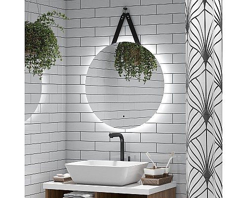 Зеркало Bellezza Жаклин 65 4616410520012 с подсветкой с инфракрасным выключателем