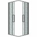 Душевой уголок Grossman Cosmo 80х80 300.K33.02.8080.10.02 профиль Хром стекло шиншилла