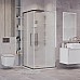 Душевой уголок Grossman Cosmo 80х80 300.K33.02.8080.10.02 профиль Хром стекло шиншилла