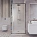 Душевой уголок Grossman Cosmo 80х80 300.K33.02.8080.10.02 профиль Хром стекло шиншилла