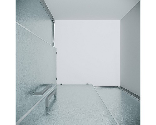 Душевой уголок Grossman Cosmo 80х80 300.K33.02.8080.10.02 профиль Хром стекло шиншилла