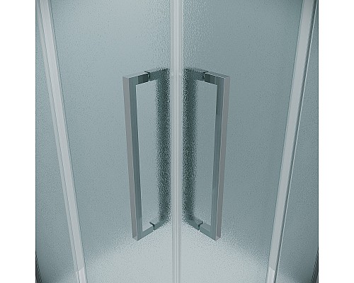 Душевой уголок Grossman Cosmo 80х80 300.K33.02.8080.10.02 профиль Хром стекло шиншилла