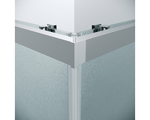 Душевой уголок Grossman Cosmo 80х80 300.K33.02.8080.10.02 профиль Хром стекло шиншилла