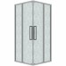 Душевой уголок Grossman Cosmo 90х90 300.K33.02.9090.10.02 профиль Хром стекло шиншилла
