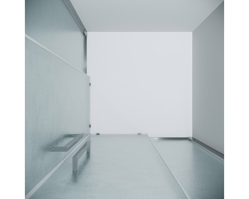 Душевой уголок Grossman Cosmo 90х90 300.K33.02.9090.10.02 профиль Хром стекло шиншилла