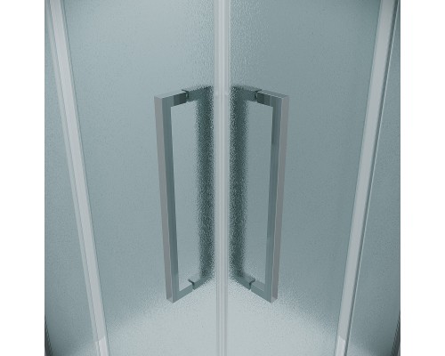 Душевой уголок Grossman Cosmo 90х90 300.K33.02.9090.10.02 профиль Хром стекло шиншилла