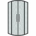 Душевой уголок Grossman Cosmo 90х90 301.K33.02.9090.21.02 профиль Черный матовый стекло шиншилла
