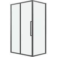 Душевой уголок Grossman Cosmo 100х80 120.K33.02.1080.42.00 профиль Графит сатин стекло прозрачное