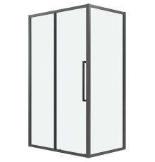 Душевой уголок Grossman Cosmo 100х80 120.K33.02.1080.42.00 профиль Графит сатин стекло прозрачное