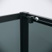 Душевой уголок Grossman Cosmo 120х90 120.K33.02.1290.21.10 профиль Черный матовый стекло тонированное