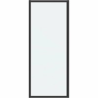 Душевая стенка Grossman Cosmo 80 200.K33.02.80.21.00 профиль Черный матовый стекло прозрачное