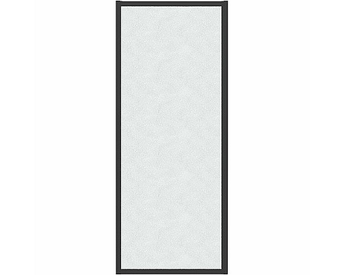 Душевая стенка Grossman Cosmo 80 200.K33.02.80.21.02 профиль Черный матовый стекло шиншилла