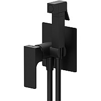 Гигиенический душ со смесителем Remer Absolute AU65NO Черный матовый