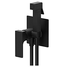 Гигиенический душ со смесителем Remer Absolute AU65NO Черный матовый