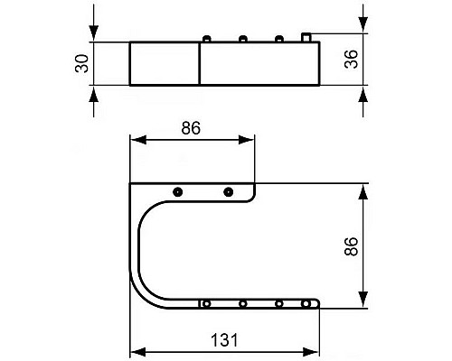 Держатель туалетной бумаги Ideal Standard Moments N1148AA Хром