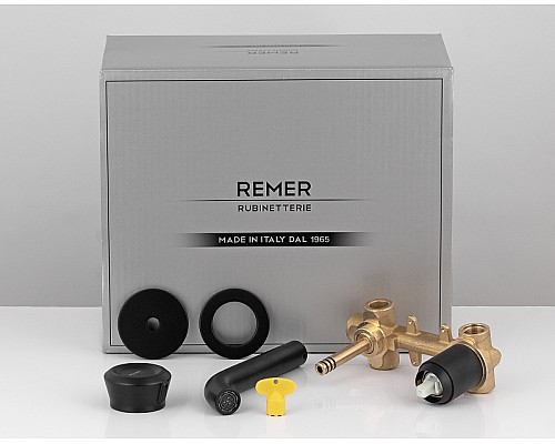 Смеситель для раковины Remer Element ET15PNO Черный матовый