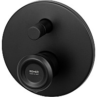 Смеситель для душа Remer Element ET09HNO Черный матовый