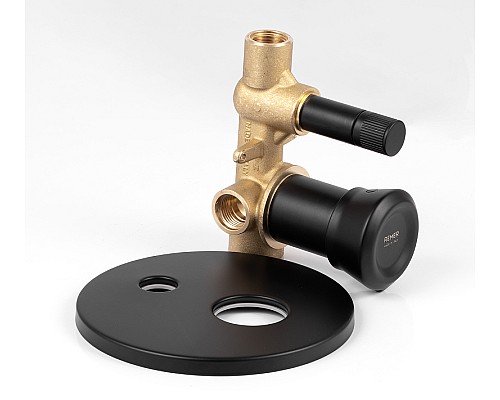 Смеситель для душа Remer Element ET09HNO Черный матовый