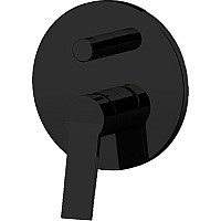 Смеситель для душа Remer Slash SL09HNO Черный матовый