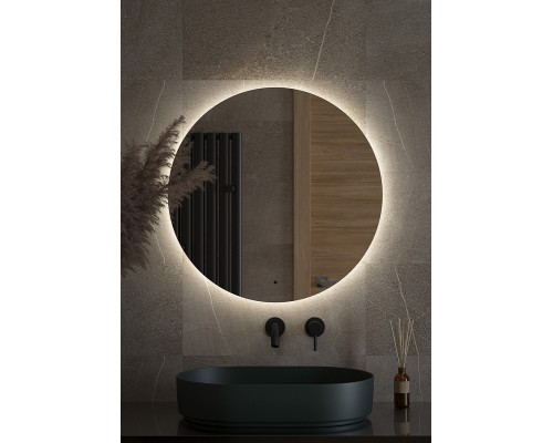 Зеркало Defesto Opti 70x70 с подсветкой 18W-4500К/ИК - выключатель/Нейтральный белый свет