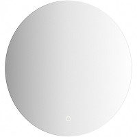 Зеркало Defesto Opti 50x50 с подсветкой 12W-3000К/Сенсорный выключатель/Теплый белый свет