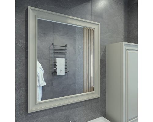 Зеркало Caprigo Ponza 80 13532-030.000.00.20 Серое матовое