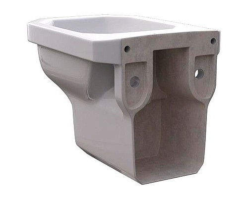 Биде Caprigo Tempo 4704 подвесное Белое