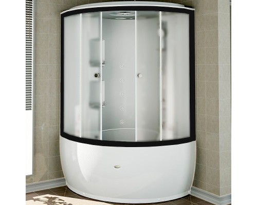 Душевой бокс Radomir Лаура К1 128x128 1-04-6-0-4-0881 с баней с гидромассажем