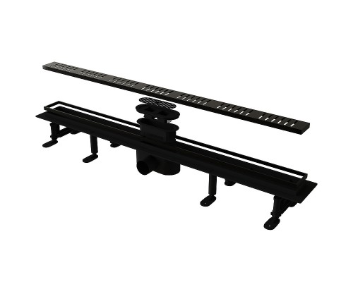 Душевой лоток RGW SDR-34B-80 64213480-04 с Черной решеткой