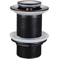 Донный клапан Raglo R600.04.06 click-clack Черный матовый