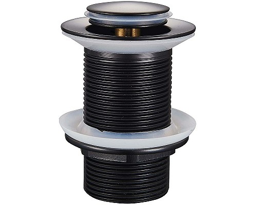 Донный клапан Raglo R600.04.06 click-clack Черный матовый